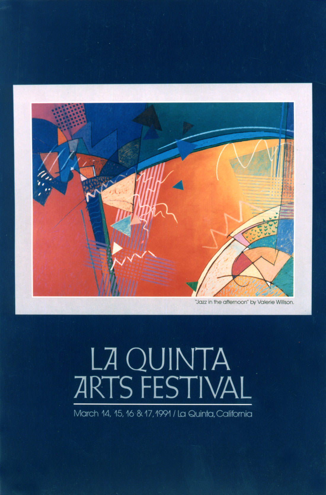 1991 La Quinta Arts Festival Poster