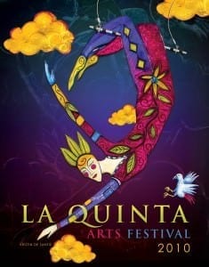 2010 La Quinta Arts Festival Poster